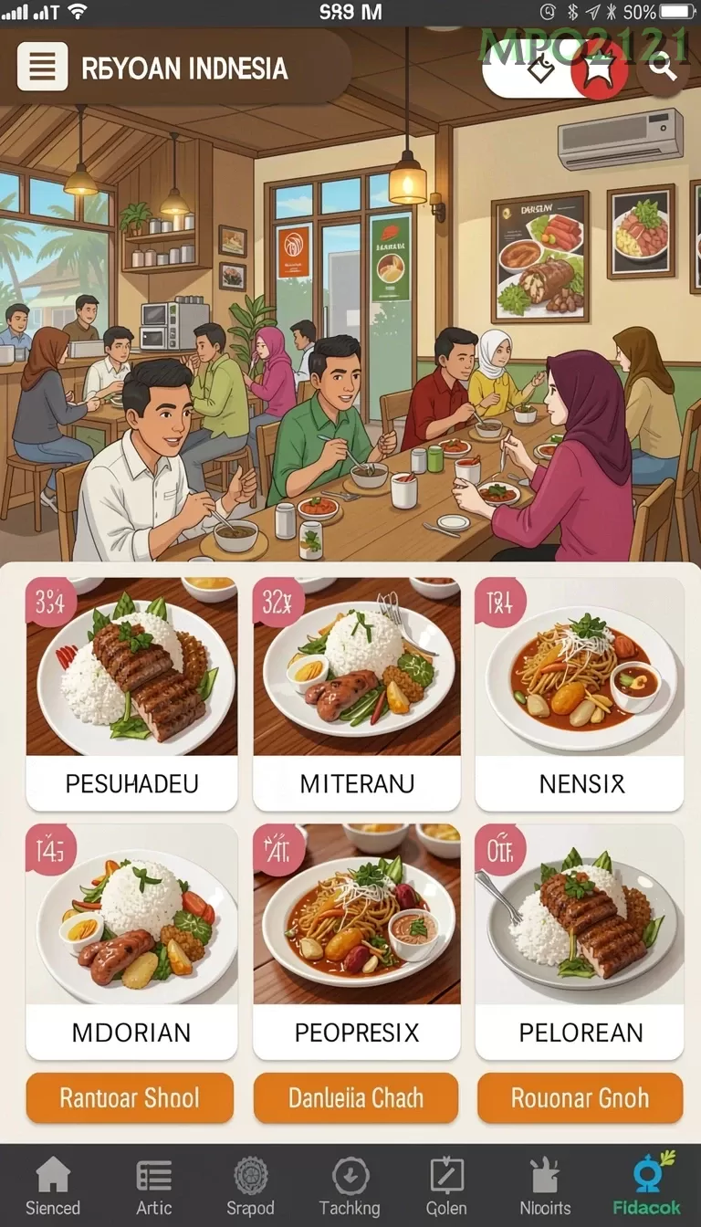 Cuplikan layar MEGA288 — aktivitas