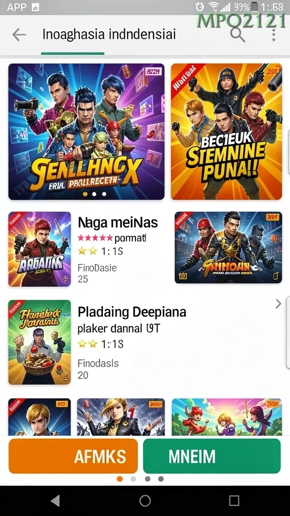 Cuplikan layar AGAM66 — halaman utama