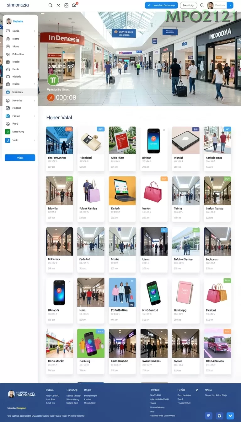 Cuplikan layar JNTWIN — menu navigasi
